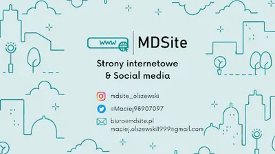 Strony internetowe | Sklepy internetowe MDSite Maciej Olszewski
